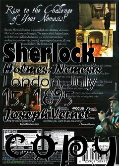 Box art for Sherlock Holmes: Nemesis