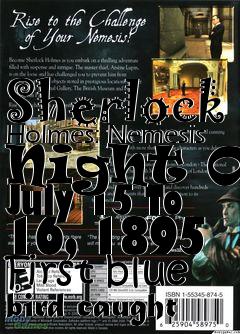 Box art for Sherlock Holmes: Nemesis