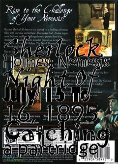 Box art for Sherlock Holmes: Nemesis