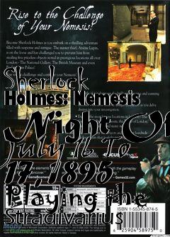 Box art for Sherlock Holmes: Nemesis