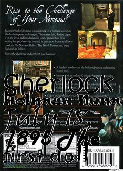 Box art for Sherlock Holmes: Nemesis