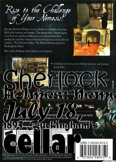 Box art for Sherlock Holmes: Nemesis