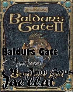 Box art for Baldurs Gate 2 Shadows Of Amn