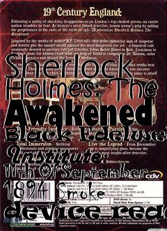 Box art for Sherlock Holmes: The Awakened