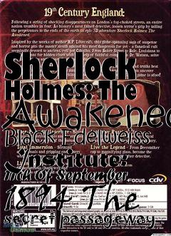 Box art for Sherlock Holmes: The Awakened