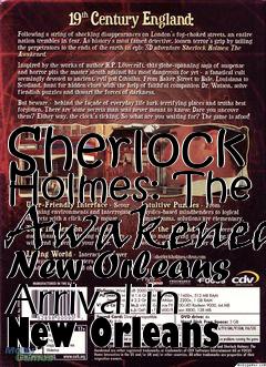 Box art for Sherlock Holmes: The Awakened