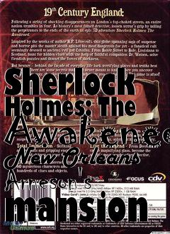 Box art for Sherlock Holmes: The Awakened