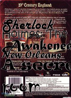 Box art for Sherlock Holmes: The Awakened