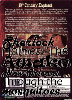 Box art for Sherlock Holmes: The Awakened