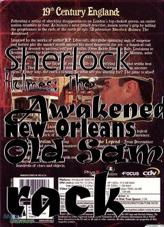 Box art for Sherlock Holmes: The Awakened