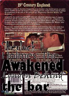 Box art for Sherlock Holmes: The Awakened