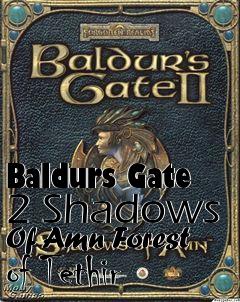 Box art for Baldurs Gate 2 Shadows Of Amn