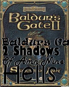 Box art for Baldurs Gate 2 Shadows Of Amn