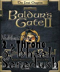 Box art for Baldurs Gate 2 - Throne of Bhaal