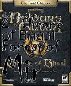 Box art for Baldurs Gate 2 - Throne of Bhaal