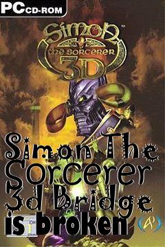 Box art for Simon The Sorcerer 3d