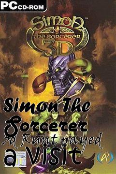 Box art for Simon The Sorcerer 3d