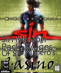 Box art for Sin Mission Pack: Wages Of Sin