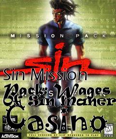 Box art for Sin Mission Pack: Wages Of Sin