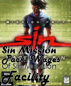 Box art for Sin Mission Pack: Wages Of Sin