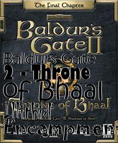 Box art for Baldurs Gate 2 - Throne of Bhaal