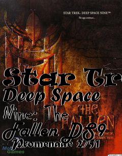 Box art for Star Trek Deep Space Nine: The Fallen