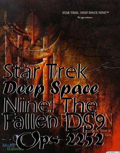 Box art for Star Trek Deep Space Nine: The Fallen