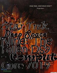 Box art for Star Trek Deep Space Nine: The Fallen