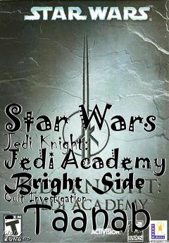 Box art for Star Wars Jedi Knight: Jedi Academy