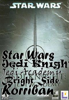 Box art for Star Wars Jedi Knight: Jedi Academy