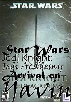 Box art for Star Wars Jedi Knight: Jedi Academy