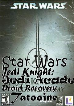 Box art for Star Wars Jedi Knight: Jedi Academy