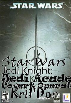 Box art for Star Wars Jedi Knight: Jedi Academy