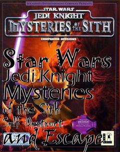 Box art for Star Wars Jedi Knight Mysteries of the Sith