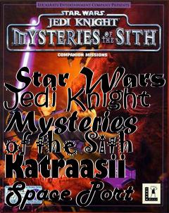 Box art for Star Wars Jedi Knight Mysteries of the Sith