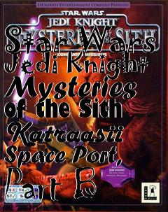 Box art for Star Wars Jedi Knight Mysteries of the Sith