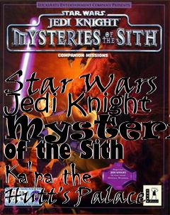 Box art for Star Wars Jedi Knight Mysteries of the Sith