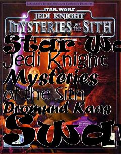 Box art for Star Wars Jedi Knight Mysteries of the Sith