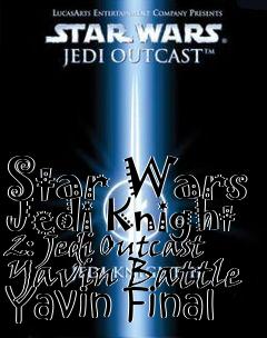 Box art for Star Wars Jedi Knight 2: Jedi Outcast