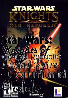 Box art for Star Wars: Knights of the Old Republic