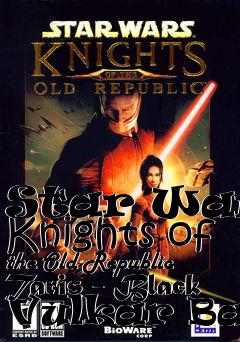 Box art for Star Wars: Knights of the Old Republic