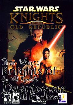 Box art for Star Wars: Knights of the Old Republic