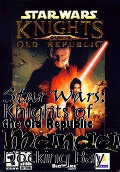 Box art for Star Wars: Knights of the Old Republic