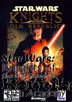 Box art for Star Wars: Knights of the Old Republic