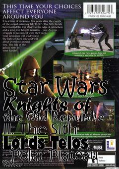 Box art for Star Wars Knights of the Old Republic II: The Sith Lords