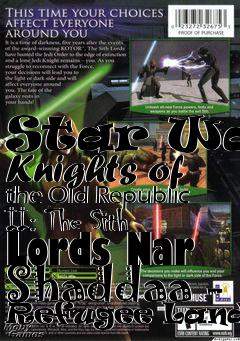 Box art for Star Wars Knights of the Old Republic II: The Sith Lords