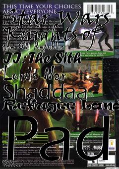 Box art for Star Wars Knights of the Old Republic II: The Sith Lords