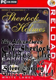 Box art for The Adventures Of Sherlock Holmes: The Case Of The Silver Earring