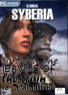 Box art for Syberia