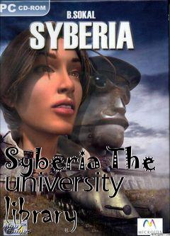 Box art for Syberia